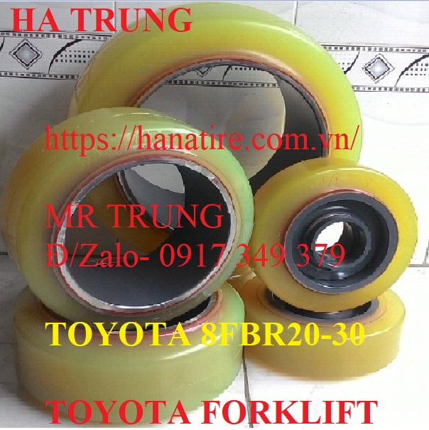 Banh xe nang Toyota 8FBR20